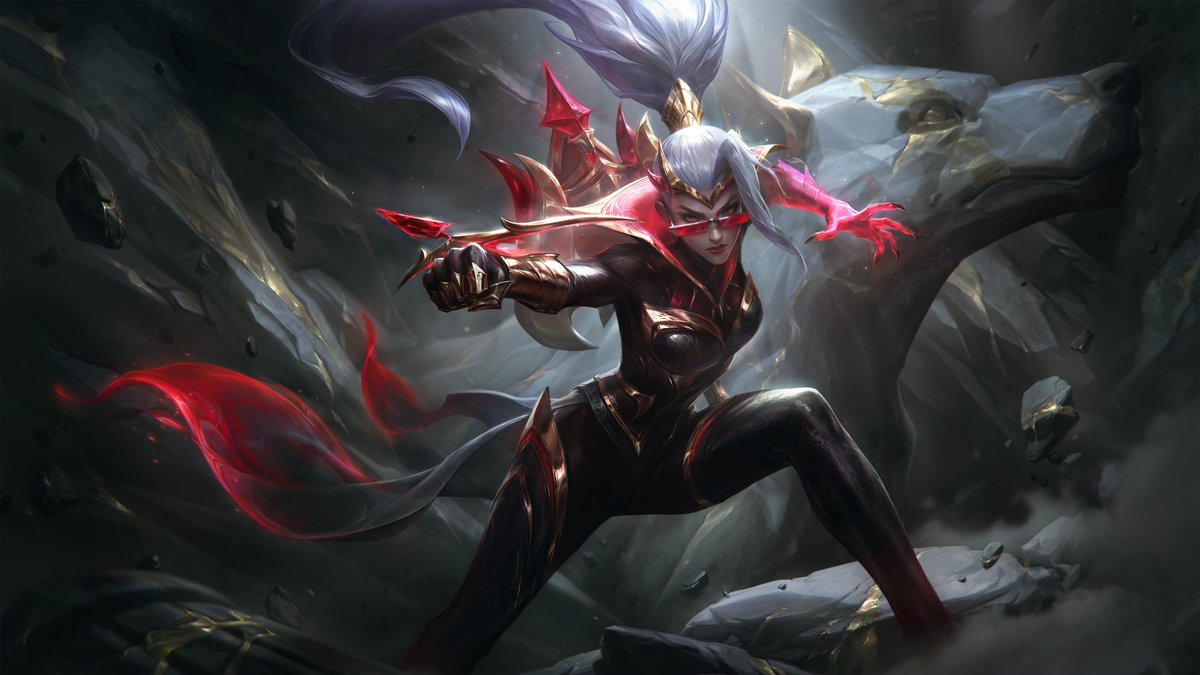 League of Legends Risen Legend skin featuring one of the champions in a hunter-themed outfit