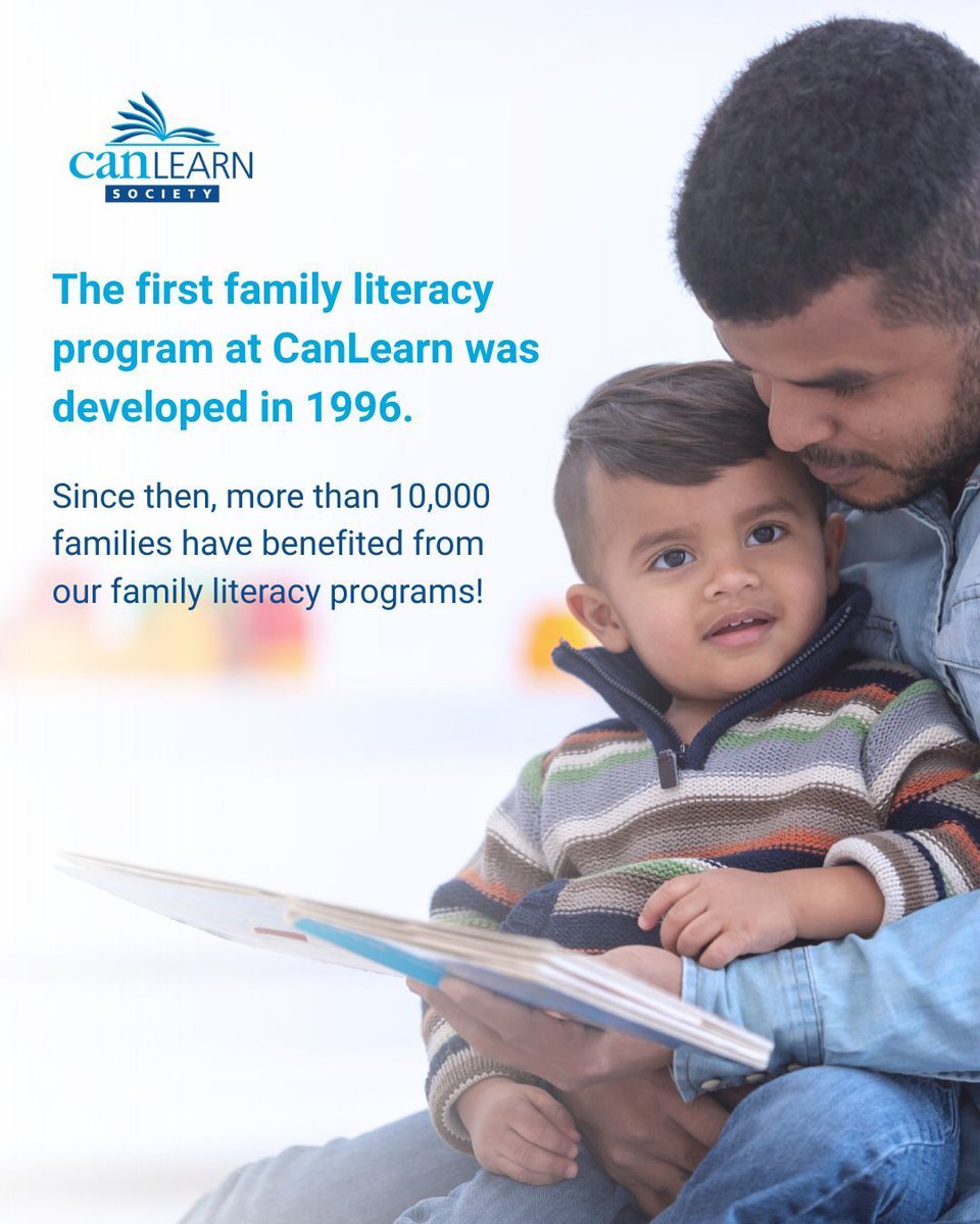 May 15 is International Day of Families! At CanLearn, we know that when families learn together, everyone benefits. 📚 Family literacy helps children succeed in school and empowers parents to pursue their own education and career goals

#InternationalDayOfFamilies #FamilyLiteracy