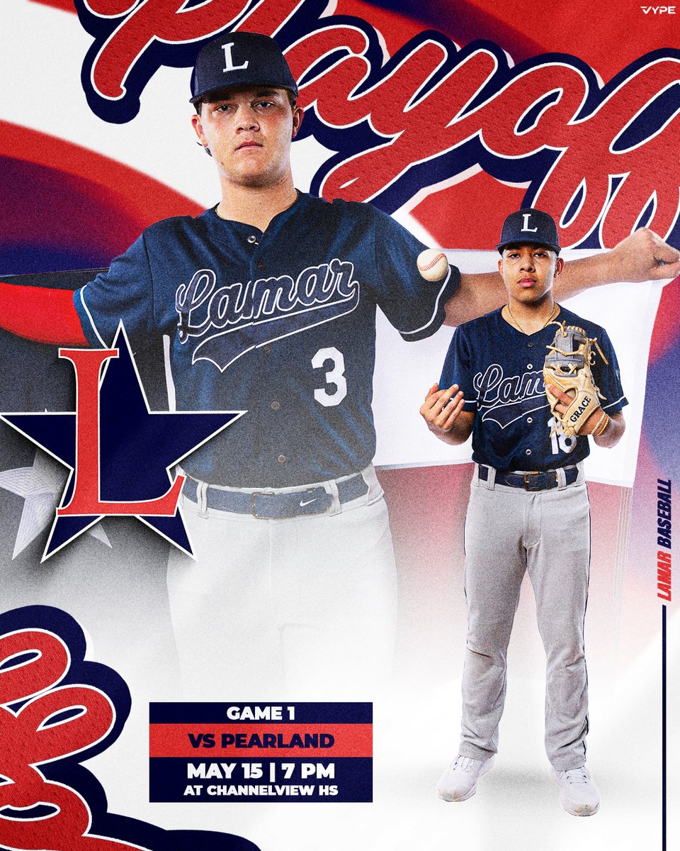 🚨GAMEDAY!🚨
🆚Pearland
⏲️7:00PM
📍Channelview
Lamar fans - come early, GET LOUD, and support OUR guys❗️