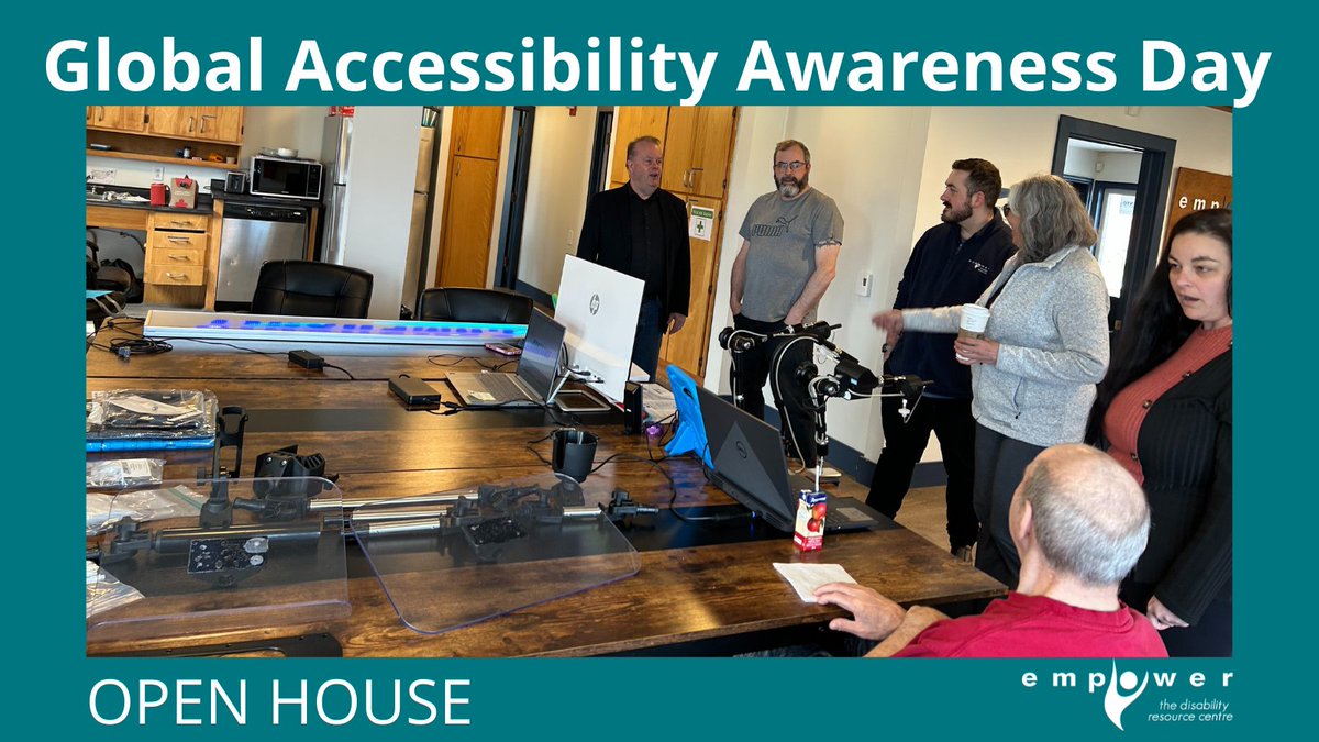 Congratulations to EmpowerNL's Technology Services on a successful and informative open house for today's Global Accessibility Awareness Day!
Thank you to those who attended and to Compusult Limited for sharing their tech and expertise!