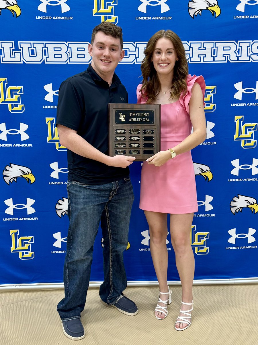 LC Athletic Department (@lchseagles) on Twitter photo โจ๐ข๐ฌ๐ฑ๐ธ๐ต๐ช๐ป ๐๐ฝ๐ฑ๐ต๐ฎ๐ฝ๐ฎ ๐ธ๐ฏ ๐ฝ๐ฑ๐ฎ ๐จ๐ฎ๐ช๐ปโจ
Chay Driskill & Ava Shaw
The LC Scholar Athlete of the Year award is given to the Senior boy and girl athletes with the highest GPA and continued participation in athletics through 4 years of HS.
#lchseagles๐ฆ
#MAXOUT โจ๐ข๐ฌ๐ฑ๐ธ๐ต๐ช๐ป ๐๐ฝ๐ฑ๐ต๐ฎ๐ฝ๐ฎ ๐ธ๐ฏ ๐ฝ๐ฑ๐ฎ ๐จ๐ฎ๐ช๐ปโจ
Chay Driskill & Ava Shaw
The LC Scholar Athlete of the Year award is given to the Senior boy and girl athletes with the highest GPA and continued participation in athletics through 4 years of HS.
#lchseagles๐ฆ
#MAXOUT