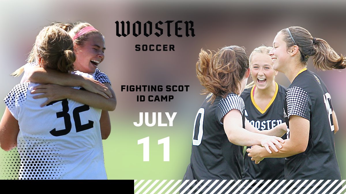 It’s ID Camp season. Join us on The College of Wooster campus for the Fighting Scot ID Camp - Friday, July 11th. 

Fightingscotsiccercamp.com