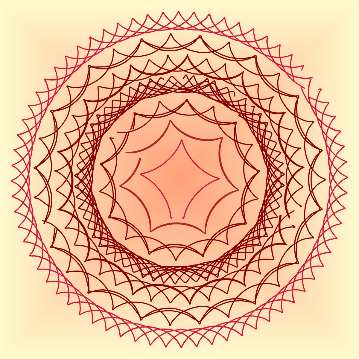 RedxCarbon (@redxcarbon) on Twitter photo Just check out this mesmerizing Time Flows pattern. π€© It's created by a few lines of code and is based on <a href="/TheRootNetwork/">The Root Network</a> mint transaction hash. This is generative art in its purest form. Well done, <a href="/RootBlocks/">Root Blocks</a>. rootblocks.xyz/time-flows/104 Just check out this mesmerizing Time Flows pattern. π€© It's created by a few lines of code and is based on <a href="/TheRootNetwork/">The Root Network</a> mint transaction hash. This is generative art in its purest form. Well done, <a href="/RootBlocks/">Root Blocks</a>. rootblocks.xyz/time-flows/104