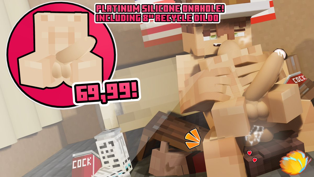 'Special offer!'

Jacob got asked to help display an ad for an onahole!. Seems he found something else that he enjoys.

No ass eaters were harmed in the production of this advertisement.

#MinecraftNSFW #r3 #mcr34 #gaymcr34 
Dont forget to vote!

strawpoll.com/GJn445LM8nz