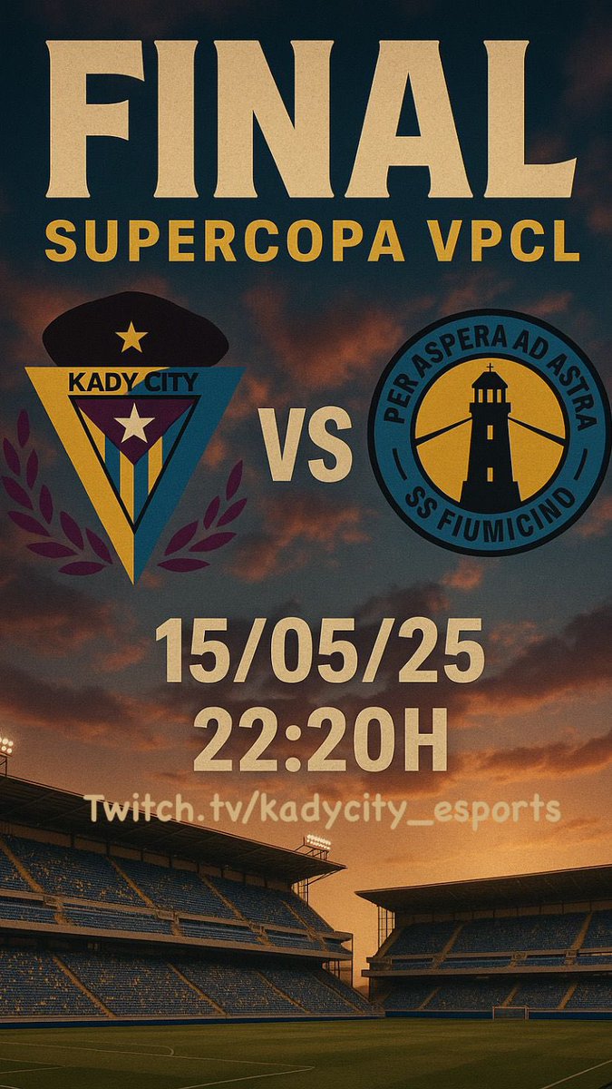ðððð¬ ððð§ð¬ ð²ðŠðœðŒð¿ðð (@kadycity) on Twitter photo ð¢ðððððð
ðEsta noche jugaremos nuestra primera ðð¶ð»ð®ð¹ ððð¿ðŒðœð²ð® contra el equipo italiano ðŠðŠ ðððšð ðððð¡ð¢.
ð€©Una noche histórica para nuestro club que desea ser súper campeones de <a href="/VPCL_Spain/">VPCL España</a> & <a href="/HVRLEAGUE/">Heaver</a>.
¡Esperamos vuestro apoyo!
#ððšððððð®ðð ð¢ðððððð
ðEsta noche jugaremos nuestra primera ðð¶ð»ð®ð¹ ððð¿ðŒðœð²ð® contra el equipo italiano ðŠðŠ ðððšð ðððð¡ð¢.
ð€©Una noche histórica para nuestro club que desea ser súper campeones de <a href="/VPCL_Spain/">VPCL España</a> & <a href="/HVRLEAGUE/">Heaver</a>.
¡Esperamos vuestro apoyo!
#ððšððððð®ðð