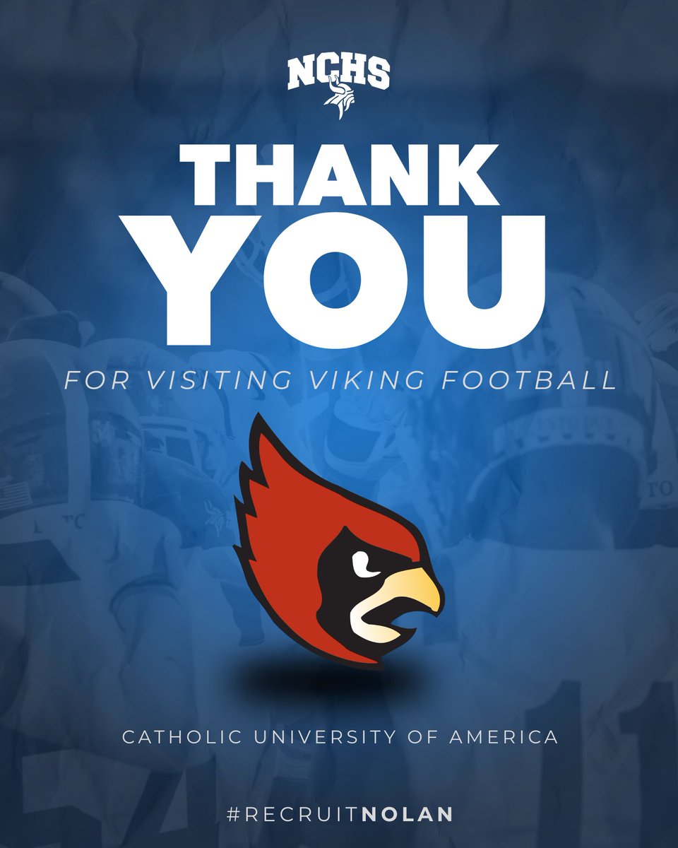 Thanks for stopping by and recruiting Nolan Catholic! #EstoDux