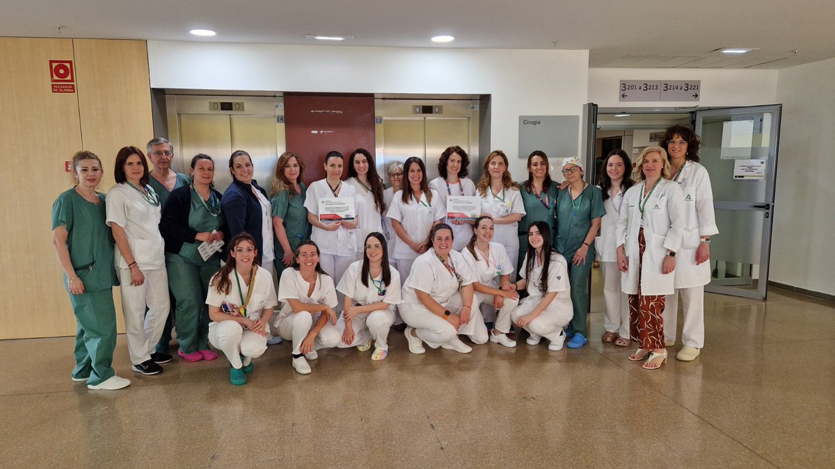 Celebramos la semana de la Enfermería con los equipos implantadores de guías <a href="/RNAO/">RNAO</a> programa <a href="/BpsoSanCecilio/">BPSO Hospital Clínico San Cecilio</a> <a href="/CECBE_JBI/">CECBE</a> en <a href="/clinicogranada/">Hospital Universitario Clínico San Cecilio</a>.
💪🏻Liderazgo enfermero para cuidar con evidencia y rigor
🔍Visibilizar a los equipos
🏅Calidad de cuidados