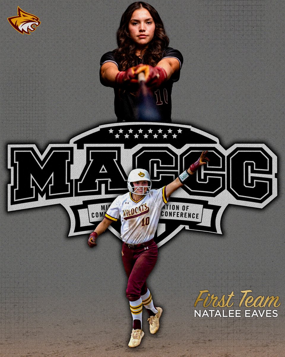 PRCC Athletics (@prccathletics) on Twitter photo A true force in the middle of the Wildcat lineup. Natalee Eaves is First Team All-MACCC!
#RRR🐾 | <a href="/PearlRiverSB/">Pearl River Softball</a> A true force in the middle of the Wildcat lineup. Natalee Eaves is First Team All-MACCC!
#RRR🐾 | <a href="/PearlRiverSB/">Pearl River Softball</a>