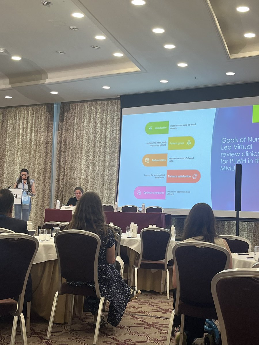 Luz Magalona (@luzmagalona) on Twitter photo Well done Amy. Great presentation. Establishing a nurse led virtual review clinic for PLHIV.
#idsi2025
<a href="/MaterNursing/">Mater Nursing Team</a>
<a href="/NursingMat90307/">Mater Infectious Diseases Nursing</a>
<a href="/AmyLouiseRN/">Amy Louise Walsh</a>
<a href="/MaterCNS/">Mater CNS</a> Well done Amy. Great presentation. Establishing a nurse led virtual review clinic for PLHIV.
#idsi2025
<a href="/MaterNursing/">Mater Nursing Team</a>
<a href="/NursingMat90307/">Mater Infectious Diseases Nursing</a>
<a href="/AmyLouiseRN/">Amy Louise Walsh</a>
<a href="/MaterCNS/">Mater CNS</a>