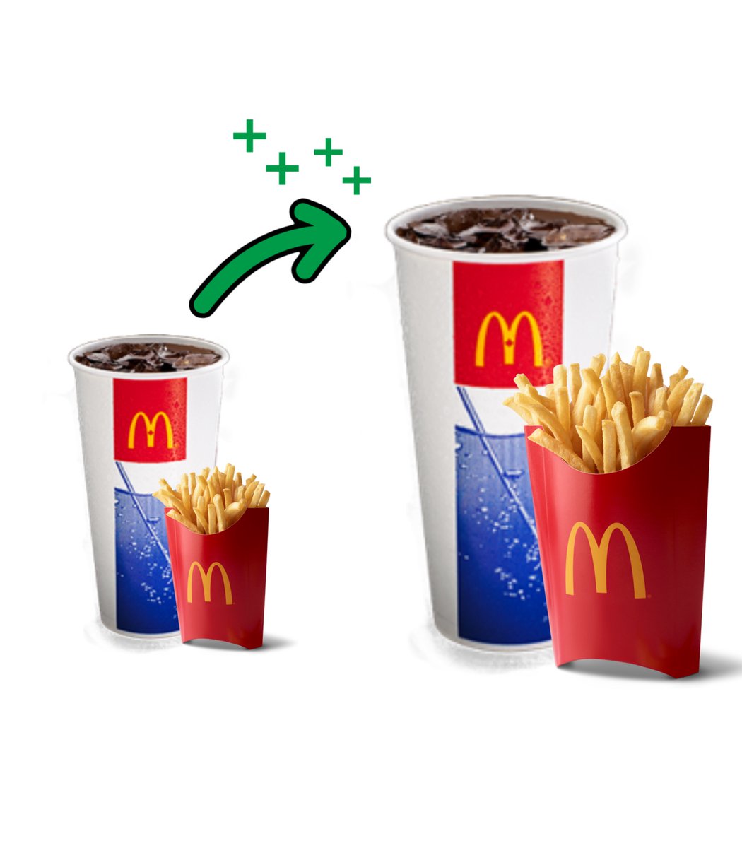 Dexerto's tweet image. McDonald’s Japan is adding a new “Grand” size fries and drink