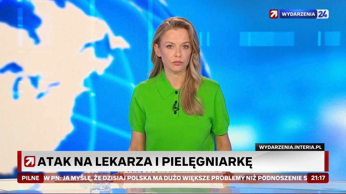 Dominika Tarczyńska zaprasza wieczorem do Wydarzeń 24.
#Wydarzenia24 <a href="/DominikaMizersk/">Dominika Tarczyńska</a>