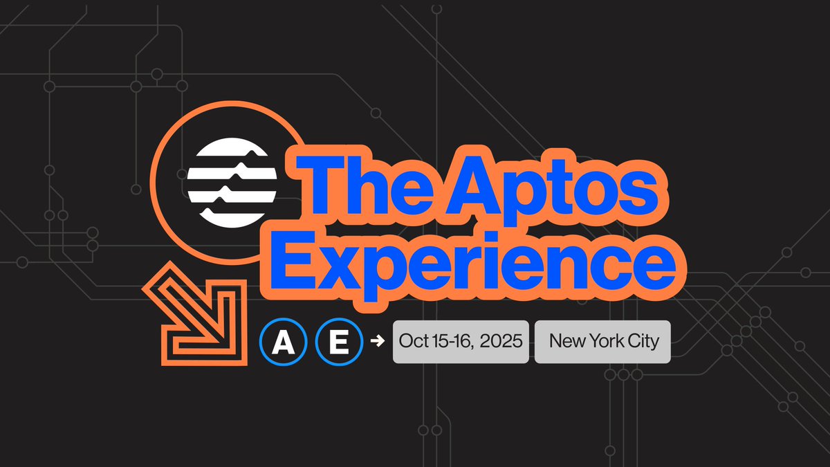 Aptos Experience is Back! NYC | October 15-16, 2025 - News - Aptos Forum
