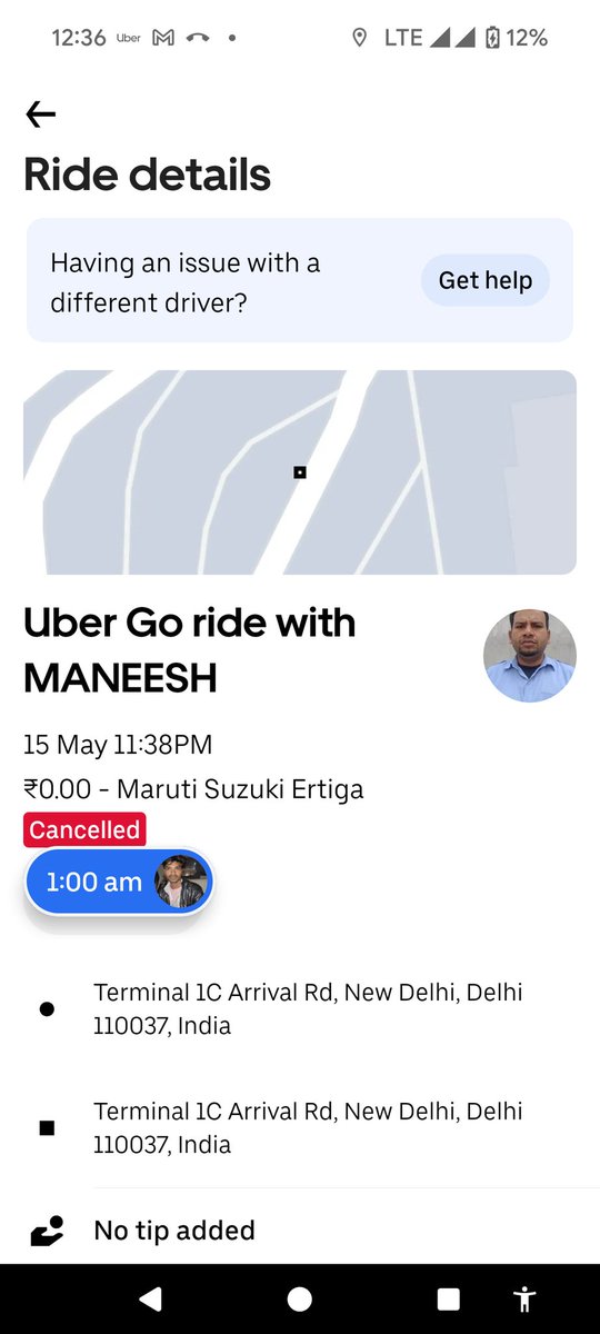 I booked an Uber twice at Delhi T1 Airport, but the driver at the pickup point ignored my calls and messages, wasting my time and money. My next booking was also delayed as the driver stopped to refill CNG. This lack of reliability is unacceptable.
#uberdriver