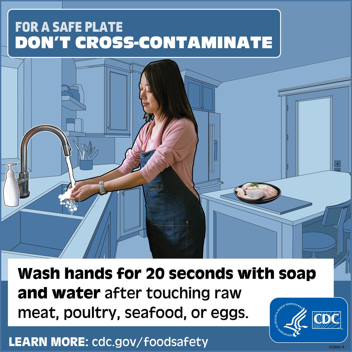 Grilling for #memorialdayweekend?
Grilling tips:
✅Wash your hands with soap before and after handling raw meat, poultry, and seafood
✅Wash work surfaces, utensils and the grill before and after cooking
Questions?📲Call 1-800-222-1222.
#GrillSafely #PreventPoison #foodsafetytips