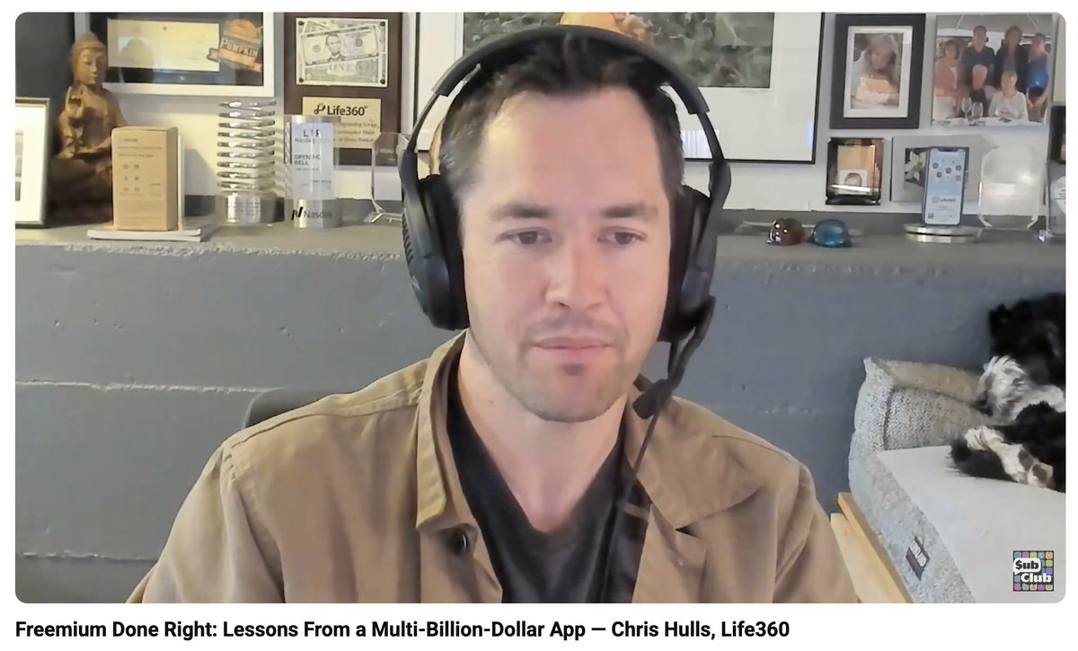 🚨 Building a freemium app isn’t “free forever then hope”: It’s the rocket fuel behind <a href="/Life360/">Life360</a>’s multi-BILLION-dollar growth

CEO @chrishulls just unpacked the playbook on the <a href="/SubClubHQ/">Sub Club</a>  podcast (powered by <a href="/RevenueCat/">RevenueCat</a>), now available on <a href="/YouTube/">YouTube</a> 👇