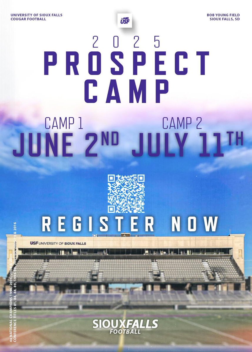 Thank you <a href="/CoachCapUSF/">Spencer Capitani</a> and <a href="/USFCougarsFB/">USF Football</a> for the camp invite!!