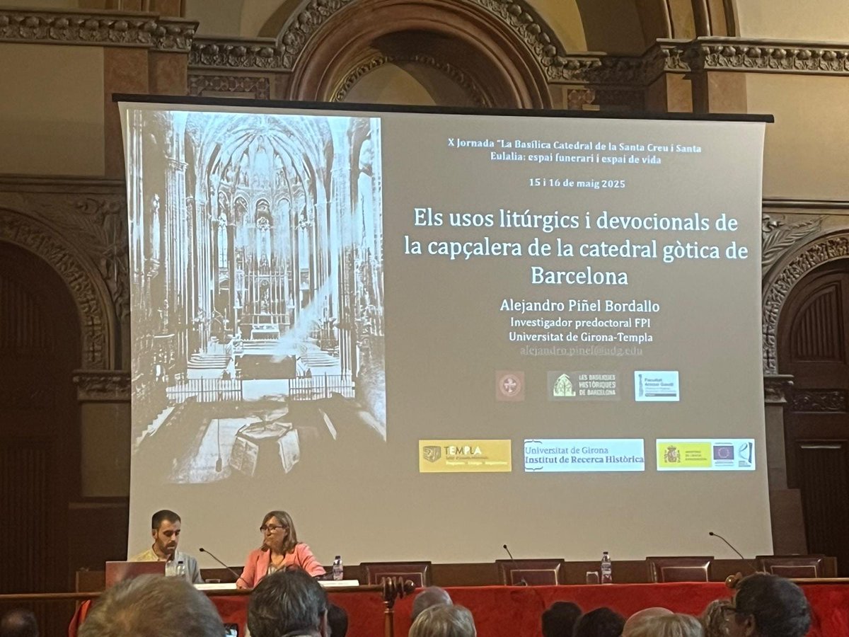TEMPLA (@templa_medieval) on Twitter photo Los miembros de Templa, César García de Castro Valdés (Museo Arqueológico de Asturias) y Alejandro Piñel (Universitat de Girona), presentaron hoy sus ponencias en la X Jornada “Les Basíliques Històriques de Barcelona”, promovida <a href="/unisantpacia/">Ateneu Sant Pacià</a> Los miembros de Templa, César García de Castro Valdés (Museo Arqueológico de Asturias) y Alejandro Piñel (Universitat de Girona), presentaron hoy sus ponencias en la X Jornada “Les Basíliques Històriques de Barcelona”, promovida <a href="/unisantpacia/">Ateneu Sant Pacià</a>