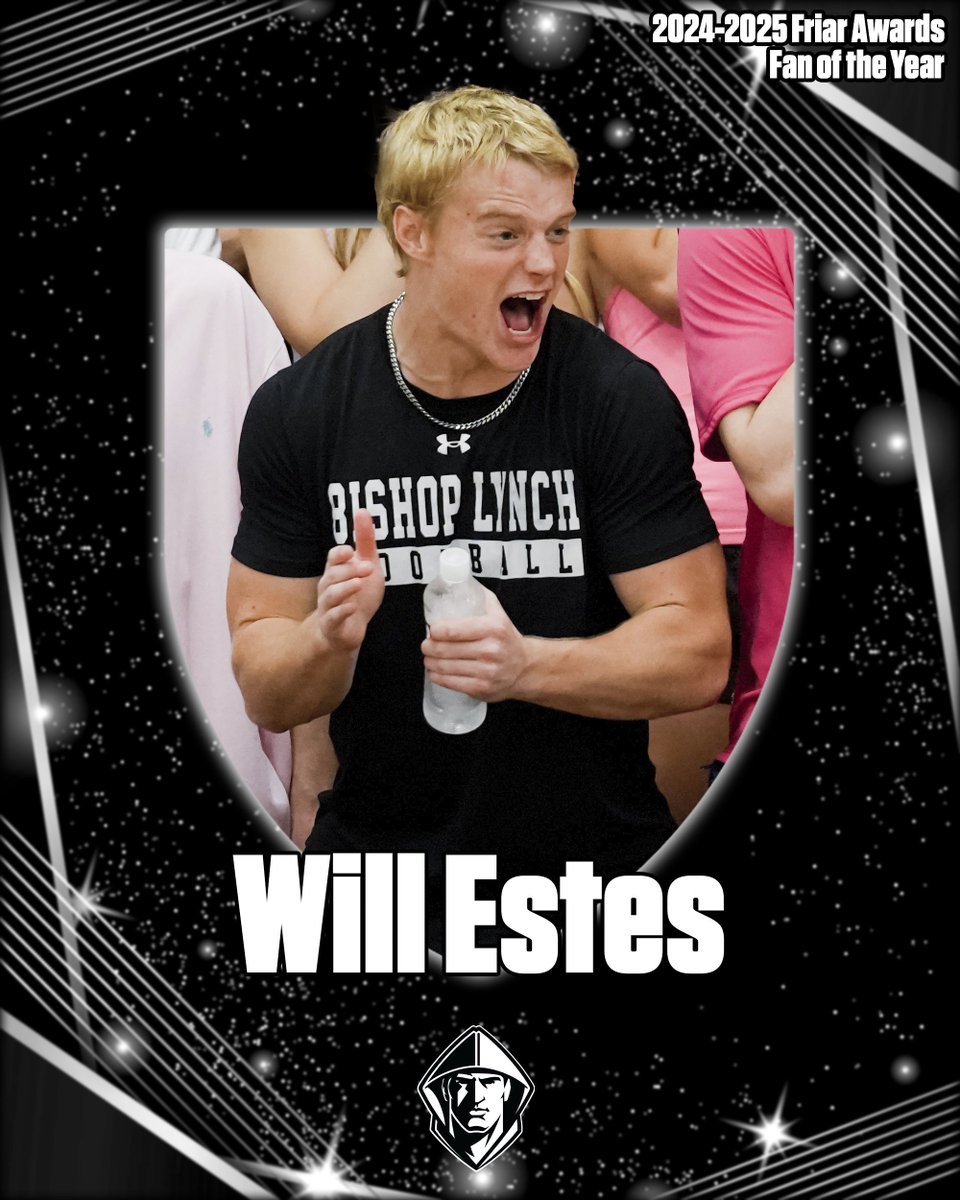 Congratulations to the 2024-2025 Friar Award winner for the Fan of the Year...𝐖𝐢𝐥𝐥 𝐄𝐬𝐭𝐞𝐬!

📰 blfriars.org/news/2025/5/15…

#𝐆𝐨𝐅𝐫𝐢𝐚𝐫𝐬