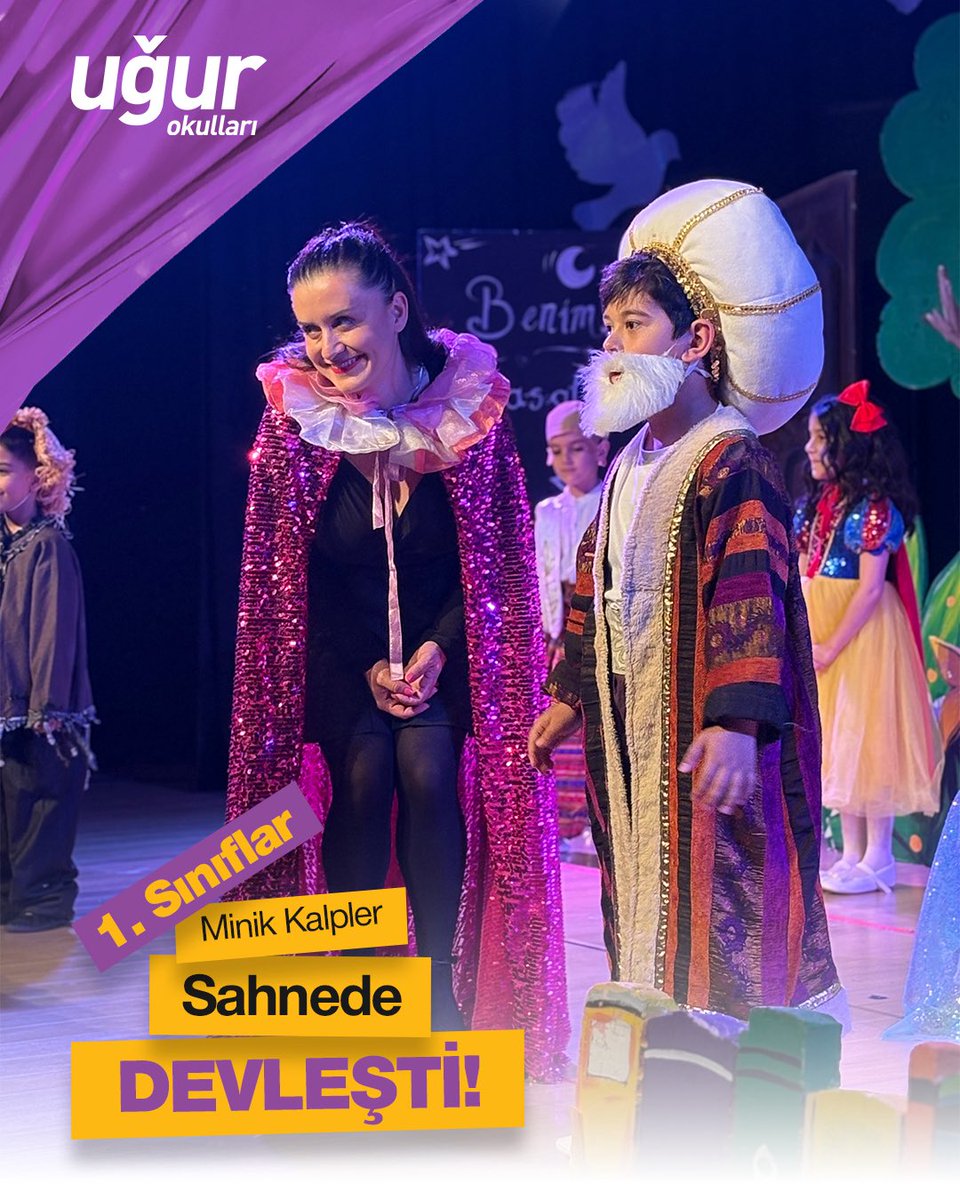 📚 Uğur Okulları Narlıdere Kampüsü | 1B Sınıfı Okuma Bayramı 🎉

Bugün, minik yüreklerin büyük adımlar atma günü!  
Narlıdere Kampüsü 1B sınıfı öğrencilerimiz, ilk büyük zaferlerini Okuma Bayramları ile kutladılar! 🎈

Sahneye çıkan her bir öğrencimiz, yetenekleriyle izleyicileri