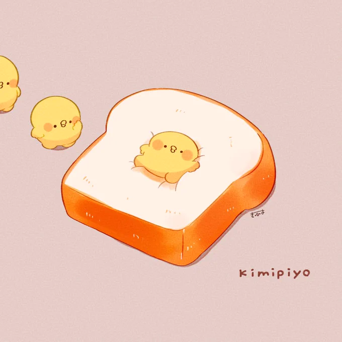 もふもふ堪能…#きみピヨ 