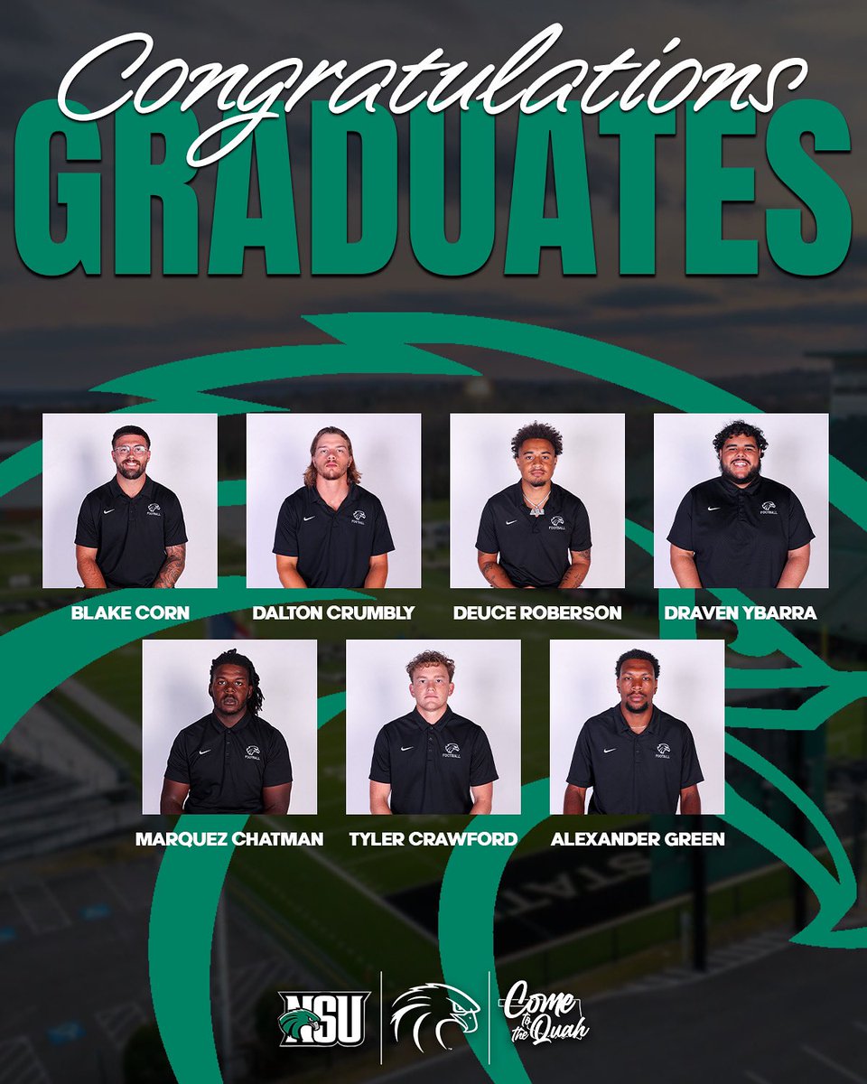 Congratulations to our 2025 Graduates who earned their degrees over the weekend in Tahlequah 🎓👏🦅🔥

#JustWork | #Come2TheQuah