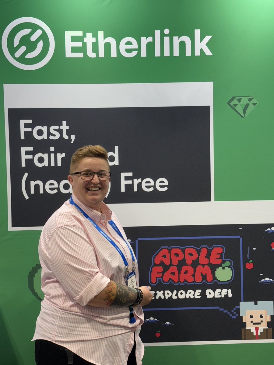 Hanging out at #Consensus2025 with the <a href="/applefarmers_/">Apple Farmers Club</a> and learning a bit about the ecosystem 🙌🏼

#Crypto #Web3