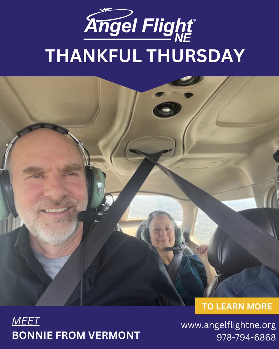 Read an inspiring story about Bonnie from VT, a lovely lady whose life has been impacted since she was diagnosed with metastatic breast cancer for 16 years ago - tinyurl.com/afne-tt-051520…. Bonnie's healthcare journey requires her to travel to Dana Farber-Chestnut Hill.