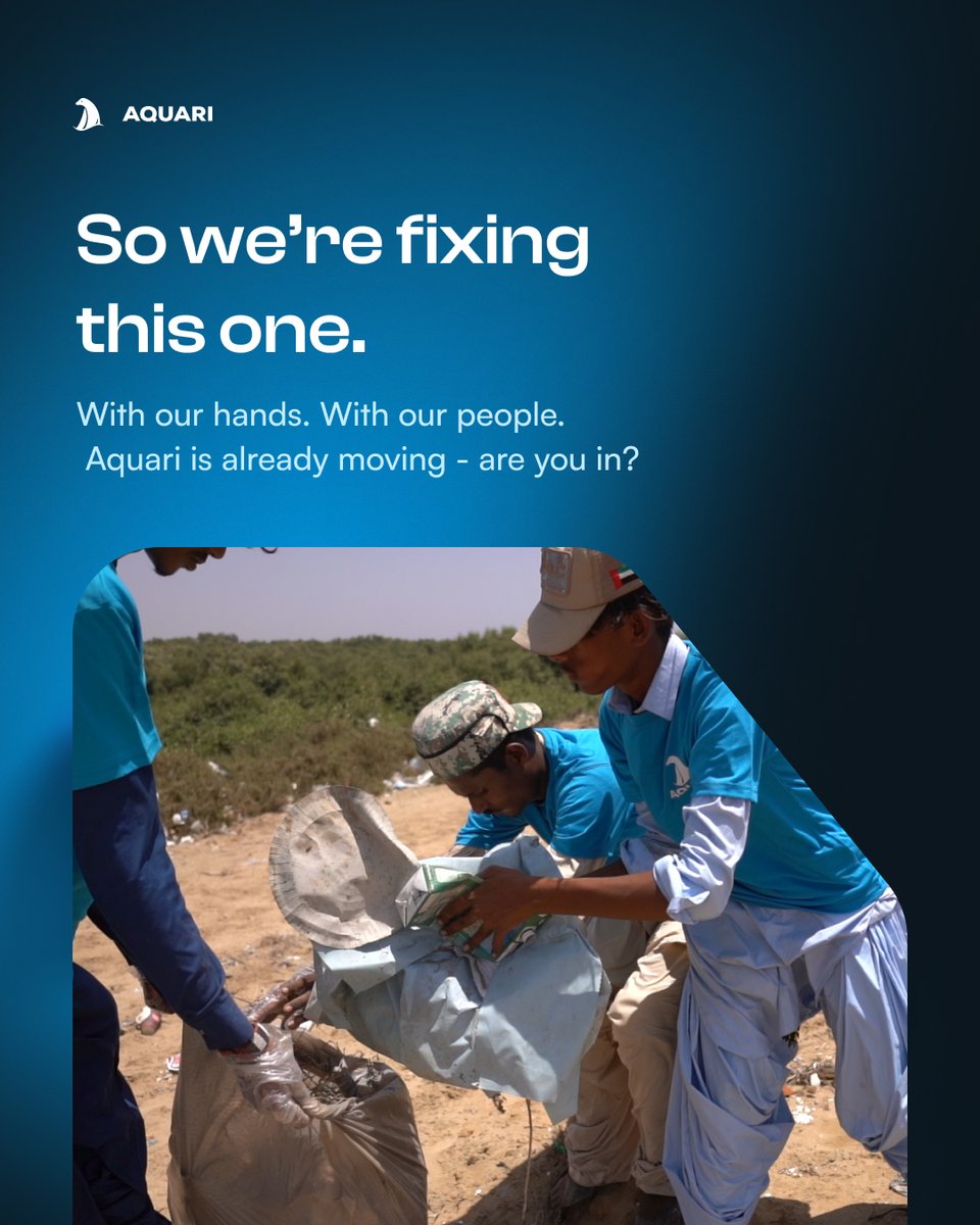 AquariOfficial's tweet image. We don’t live in a perfect world. But we do live in one where we can still do something.
🌍 Join us. Cleanups. Real movement.

#AquariMovement #NotInThatTimeline #CleanItUp #FutureByAction #PlanetNeedsYou #NoMoreWaiting #EcoSquad #TrashToImpact #EarthFixers #AquariInAction