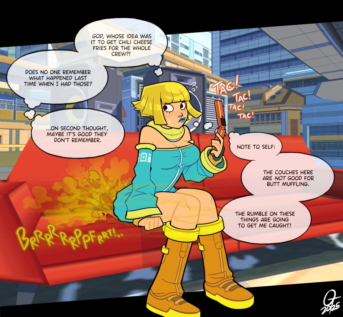 Bel (Bomb Rush Cyberfunk) for <a href="/pornshlub/">Pornshlub</a>