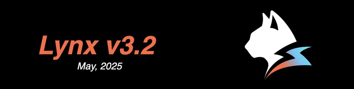 LynxJS_org's tweet image. 🚀 Lynx 3.2 is here! 

This is our first stable release since going open source. It brings:
✅ ReactLynx Testing Library
✅ New features in CSS Grid, list, text
✅ Microtask, console, Rspeedy, DevTool, llms.txt

A Thread: