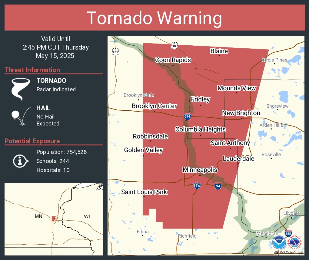 NWS Twin Cities tweet media