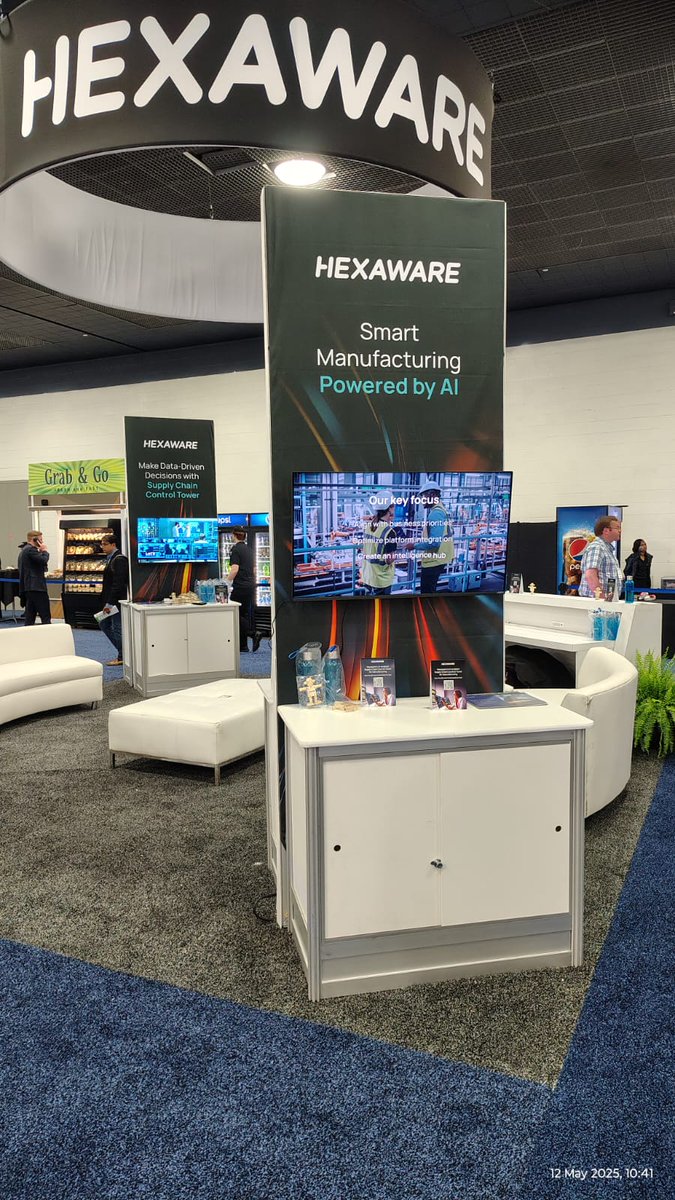 fifthgentech's tweet photo. And that's a wrap!
Thanks @HexawareGlobal @AutomateShow @CityofDetroit and to all who dropped by to have a chat with us. #Automate2025 https://t.co/cgl0APrKwQ
