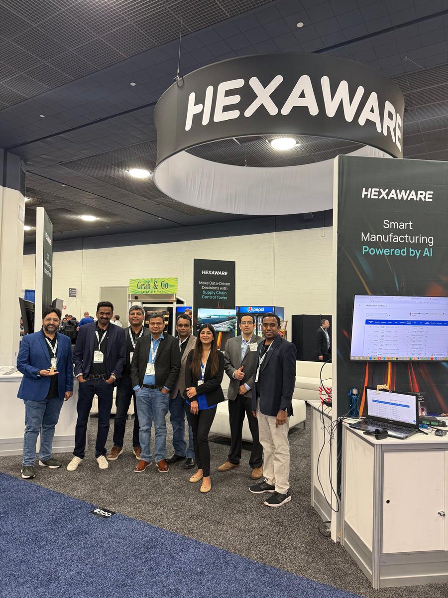And that's a wrap!
Thanks <a href="/HexawareGlobal/">Hexaware Technologies</a> <a href="/AutomateShow/">Automate Show</a> <a href="/CityofDetroit/">City of Detroit</a> and to all who dropped by to have a chat with us. #Automate2025