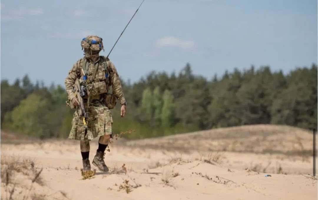 Final attack overseas, 5 Scot’s platoon commander