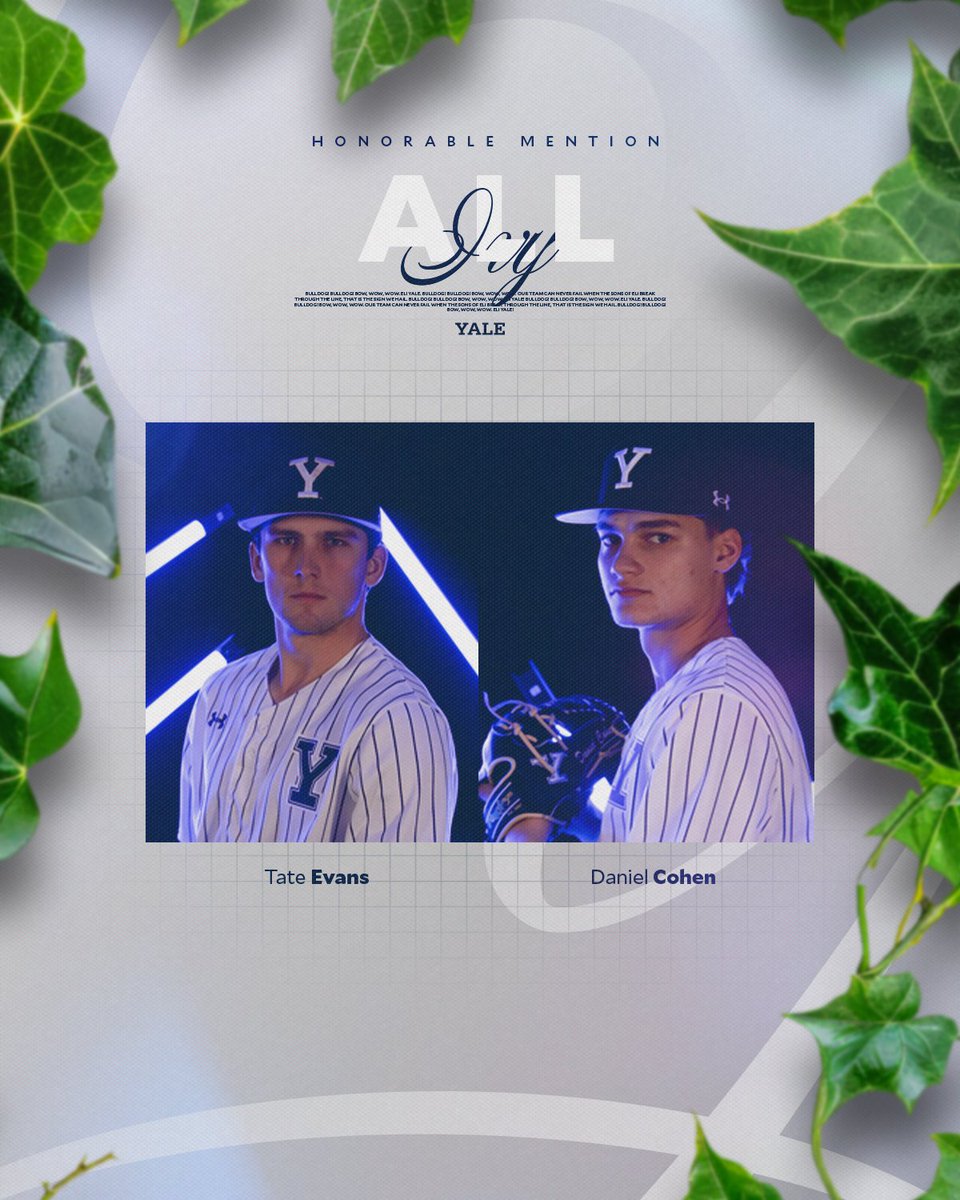 Yale Baseball tweet media