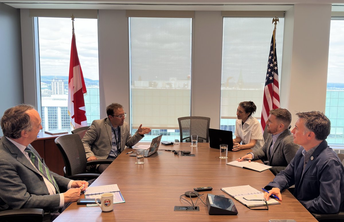 A pleasure once again to welcome Prof. Dustin Garrick of <a href="/UWaterloo/">University of Waterloo</a> School of Environment, Resources and Sustainability (x.com/ers_uw) and bluerangelabs.org/people to discuss emerging transboundary water issues and <a href="/IJCsharedwaters/">IJC - International Joint Commission</a>.