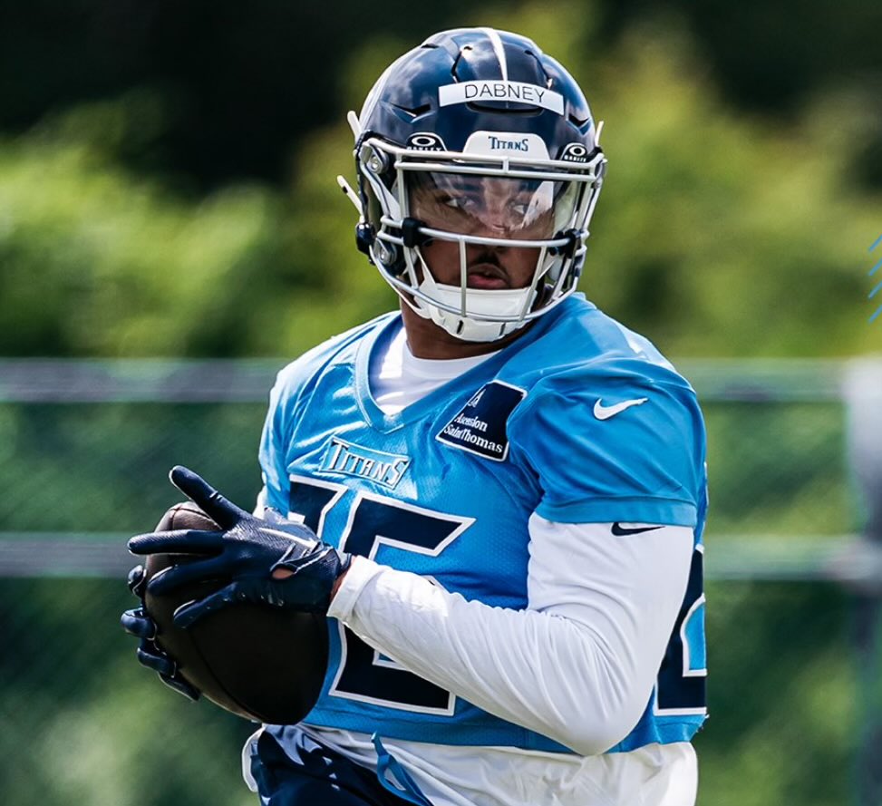 DRAKE DABNEY IS A TENNESSEE TITAN