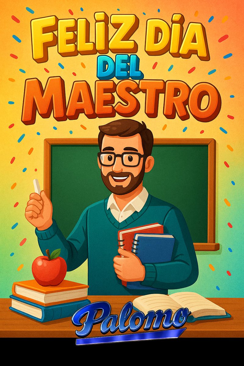 Gracias por enseñar con paciencia, dedicación y amor.
 ¡Feliz Día del Maestro!🍎👏🏼👩🏼‍🏫👨🏽‍🏫