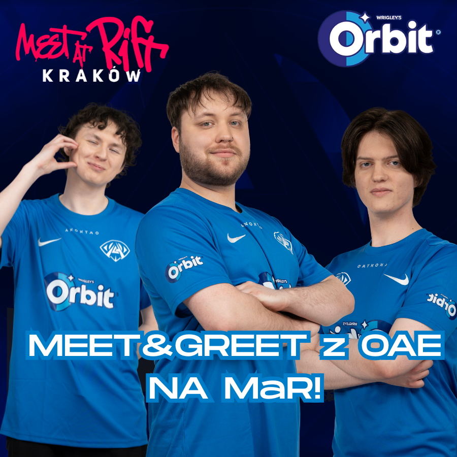 Anonymo Esports (@anonymoesports) on Twitter photo No hejka, między innymi tych przystojniaków będziecie mogli spotkać na strefie Meet&Greet już w sobotę o godzinie 13:00 na <a href="/MeetAtRift/">Meet at Rift</a> ❗️❗️❗️
Wpadajcie! No hejka, między innymi tych przystojniaków będziecie mogli spotkać na strefie Meet&Greet już w sobotę o godzinie 13:00 na <a href="/MeetAtRift/">Meet at Rift</a> ❗️❗️❗️
Wpadajcie!