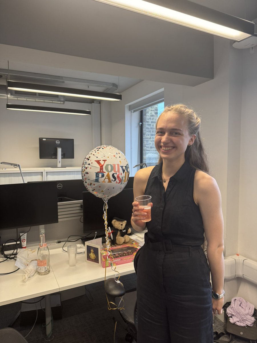 mircomusolesi's tweet image. Congratulations to @liza_karmannaya for passing her PhD viva today with a thesis on “Moral Alignment of Agentic AI Systems”! Well done Liza! And thanks to the examiners @jzl86 and John Shawe-Taylor for examining Liza’s dissertation.