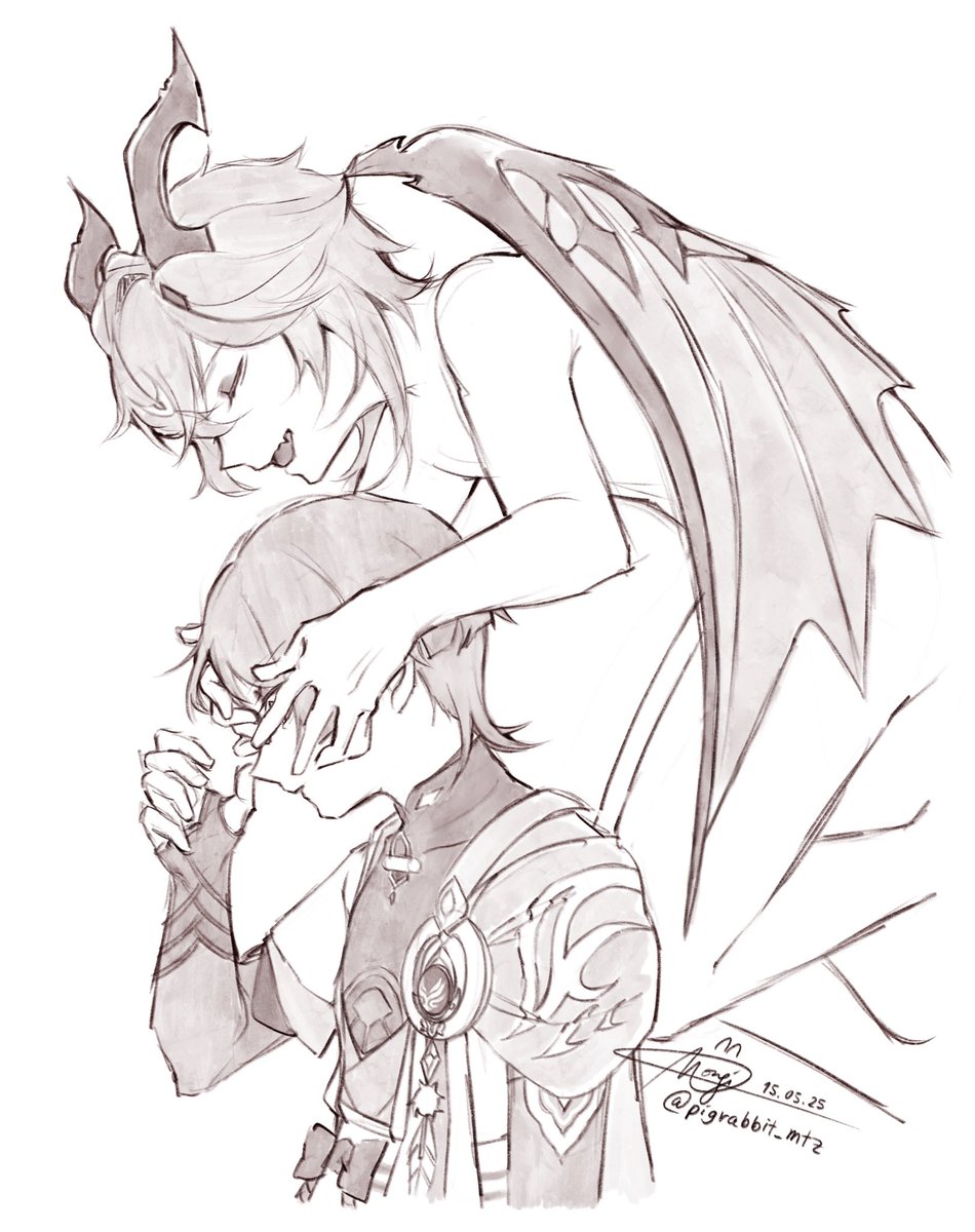 pigrabbit_mtz's tweet image. It’s me 
#genshin #fanart #durin #wanderer #原神