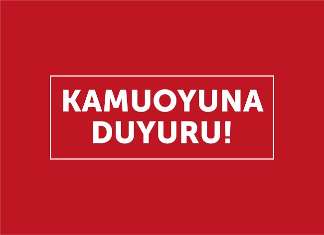 𝐊𝐚𝐦𝐮𝐨𝐲𝐮𝐧𝐚 𝐃𝐮𝐲𝐮𝐫𝐮 ❗️❗️❗️

Bir kaç gündür Şanlıurfa Büyükşehir Belediyesi, Şahsım ve Çalışma Arkadaşlarımız ile ilgili bir kaç sosyal medya hesabı ve haber sitesinin yaptığı iftira ve karalama kampanyasına ilişkin bir açıklama yapmam hasıl olmuştur. 

İlk olarak şunu