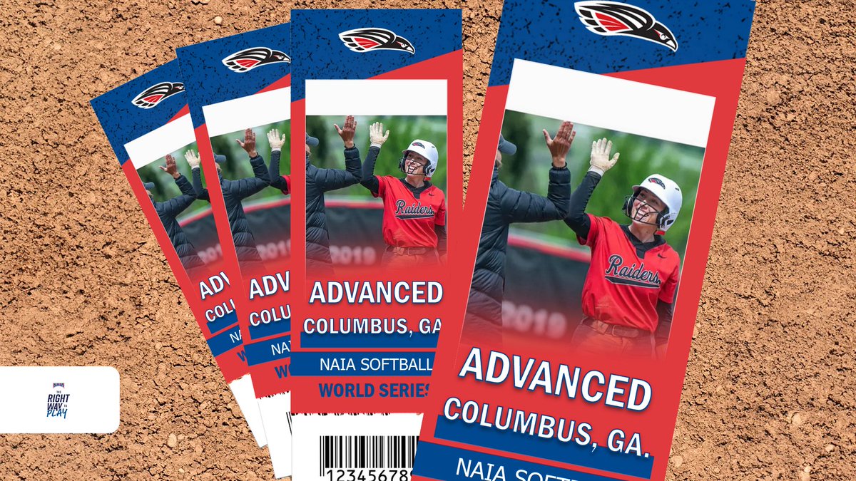 NAIA (@naia) on Twitter photo 🥎
For the seventh time in program history, <a href="/SOURaiders/">Southern Oregon Raiders</a> are making the trip to the peach state for the #NAIASoftball World Series!
The Raiders will look to win their fourth #BattleForTheRedBanner in Columbus!
#TheRightWayToPlay 🥎
For the seventh time in program history, <a href="/SOURaiders/">Southern Oregon Raiders</a> are making the trip to the peach state for the #NAIASoftball World Series!
The Raiders will look to win their fourth #BattleForTheRedBanner in Columbus!
#TheRightWayToPlay