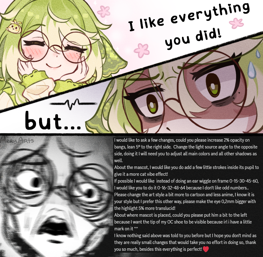 Mood swings for artists be like: