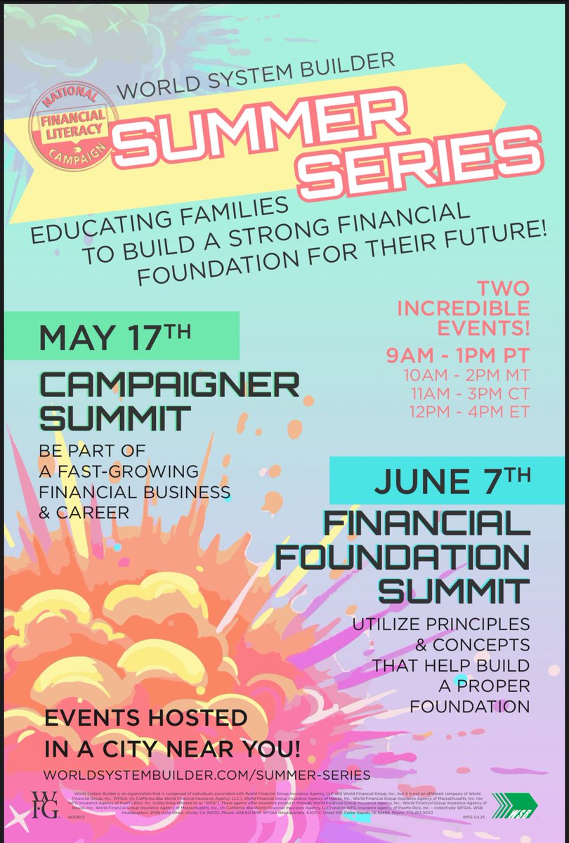 Nemsywealth's tweet photo. 🇨🇦🇺🇸!
▶️Who do you know is not happy with their business and want be part of a fast-growing financial business and career ?
You are welcome to attend our Business Summit for free on May 17th, 2025, Time: 9am-1pm PT, Venue: 201-3665 Kingsway, Vancouver. https://t.co/egWG4Hjg6H
