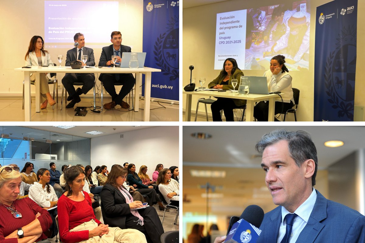 PNUD Uruguay (@pnuduruguay) on Twitter photo Junto a autoridades nacionales, presentamos el Informe de Evaluación Independiente del PNUD 2021-2025, elaborado por <a href="/UNDP_Evaluation/">UNDP Independent Evaluation Office</a>. Un ejercicio que visibiliza contribuciones y desafíos hacia un desarrollo inclusivo y resiliente.
🔗 go.undp.org/UGo
📸<a href="/compresidencia/">Presidencia Uruguay</a> Junto a autoridades nacionales, presentamos el Informe de Evaluación Independiente del PNUD 2021-2025, elaborado por <a href="/UNDP_Evaluation/">UNDP Independent Evaluation Office</a>. Un ejercicio que visibiliza contribuciones y desafíos hacia un desarrollo inclusivo y resiliente.
🔗 go.undp.org/UGo
📸<a href="/compresidencia/">Presidencia Uruguay</a>