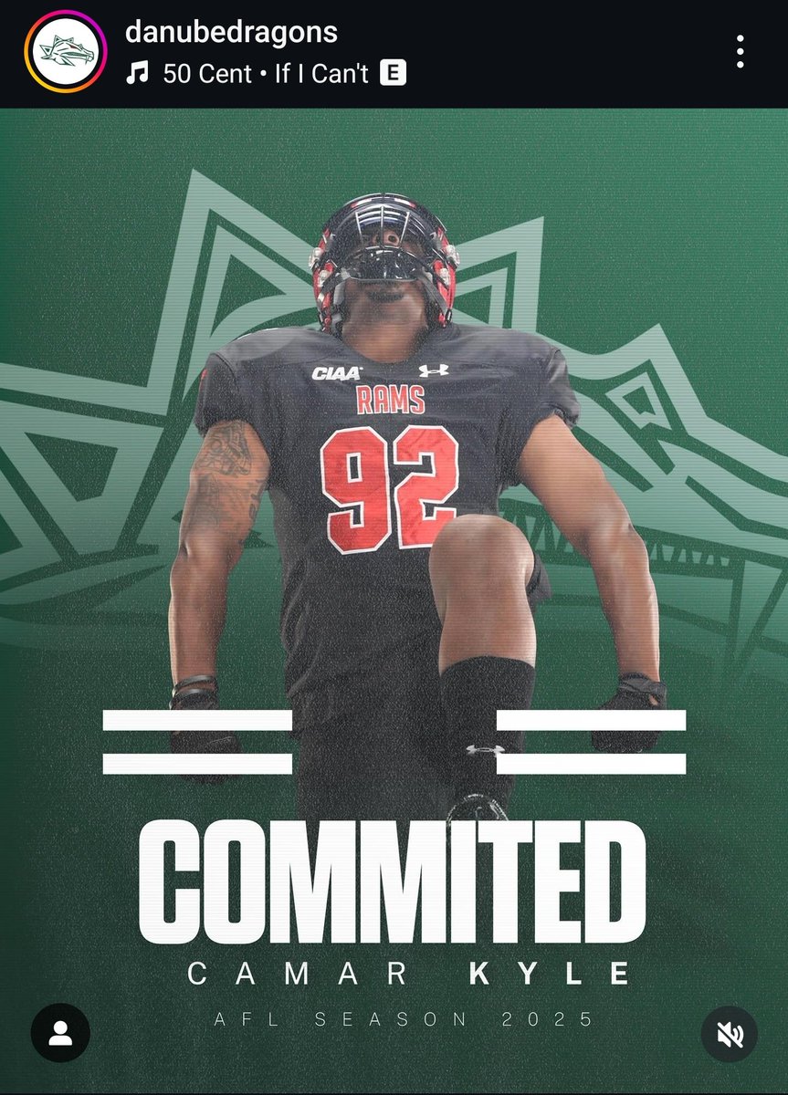 Protect The Legacy π (@ramilyonly) on Twitter photo Congratulations to Former Ram π Camar Kyle. He has signed with the Danube Dragonsπ. They play in the Austrian Football League. Camar will play his rookie season in Vienna Austria. <a href="/CamarK7/">Camar kyle</a> Congratulations to Former Ram π Camar Kyle. He has signed with the Danube Dragonsπ. They play in the Austrian Football League. Camar will play his rookie season in Vienna Austria. <a href="/CamarK7/">Camar kyle</a>