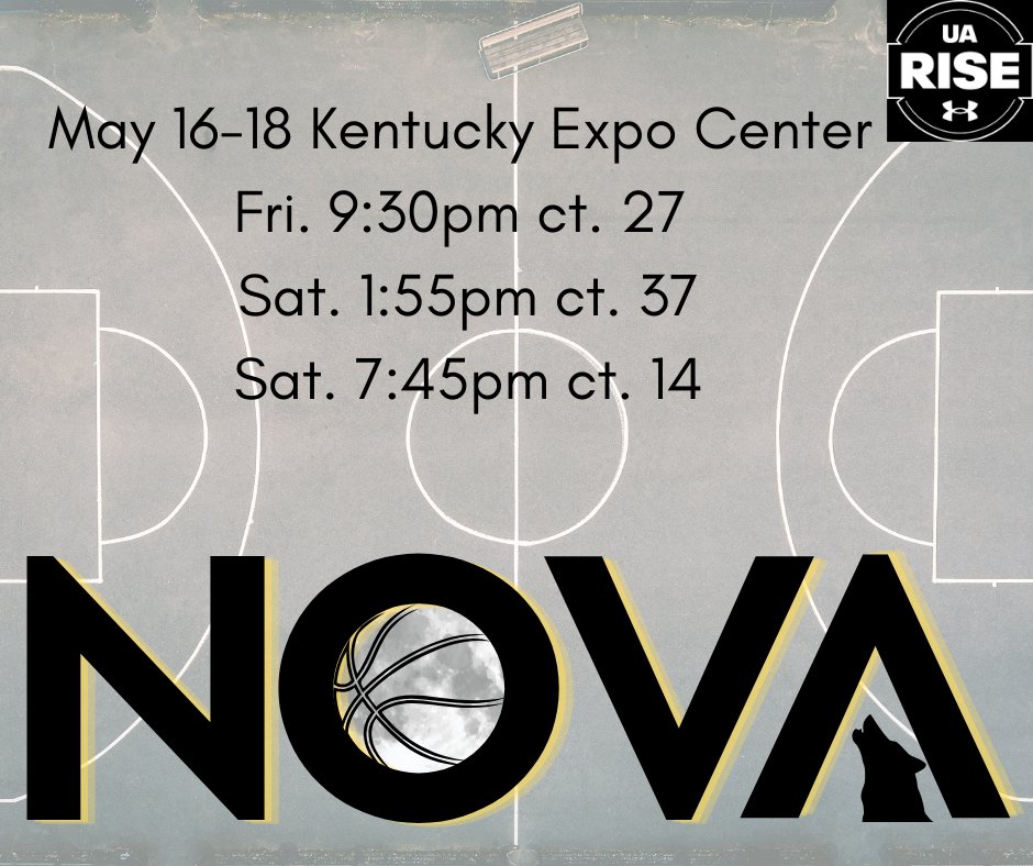 NOVA Village - 2027 schedule for Louisville, KY