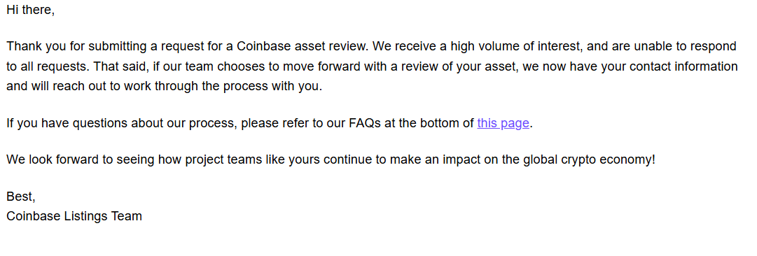 $DRB Coinbase listing application has been submitted. thanks to <a href="/Daveloveswaves/">Davo</a> .