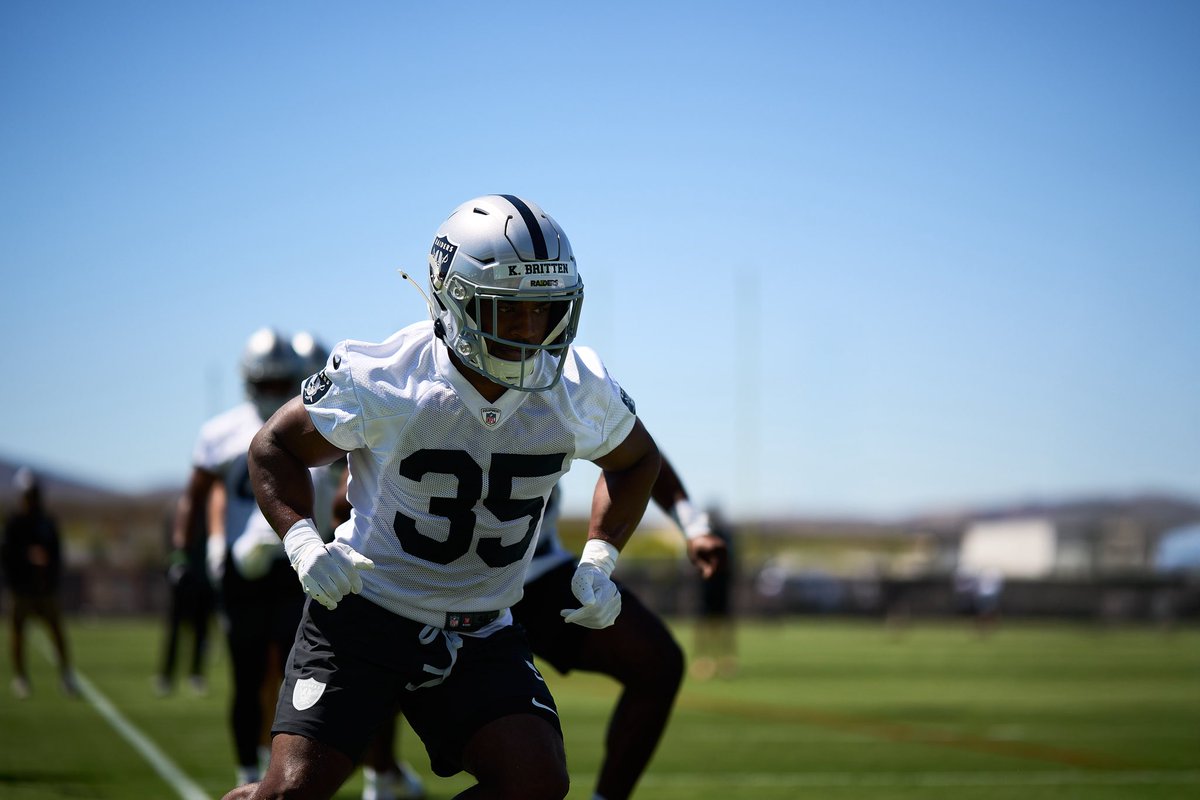 TarletonFB's tweet photo. Another day, another Texan in NFL mini camp! 😤

📸| @Raiders https://t.co/3hwcj73WpD